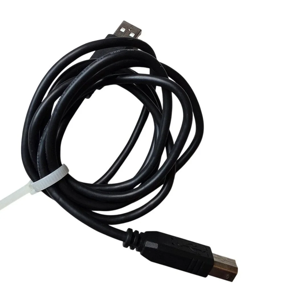 USB 2.0 Printer Cable Type A Male to Type B Male Black‎ Scanner Data A5 Cord